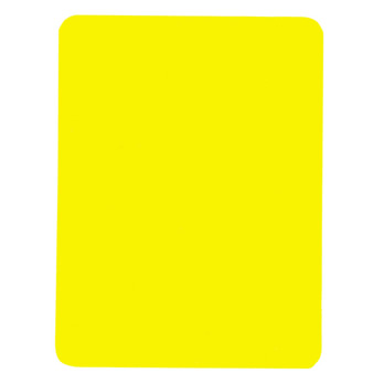 Cartellino Giallo fluo