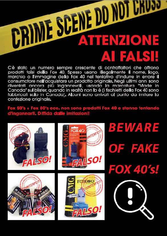 Kit 2 fischietti e cordino antipanico – Fox40 Italia